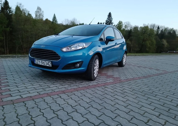 Ford Fiesta cena 25900 przebieg: 79246, rok produkcji 2014 z Żywiec małe 46